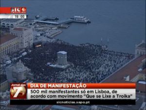 Manifestação de ontem 1