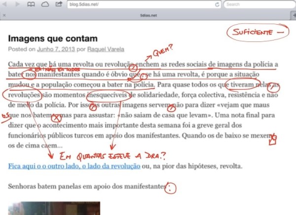 Redacção da Doutora Varela