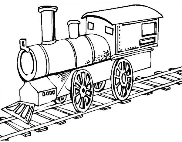 Picture-of-Old-Steam-Train-Locomotive-Coloring-Page